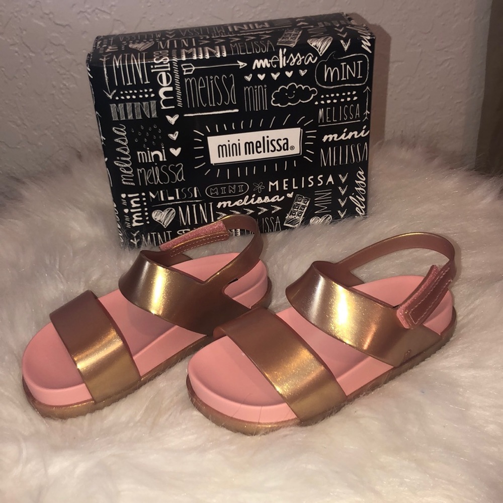 Rose gold mini Melissa NEW